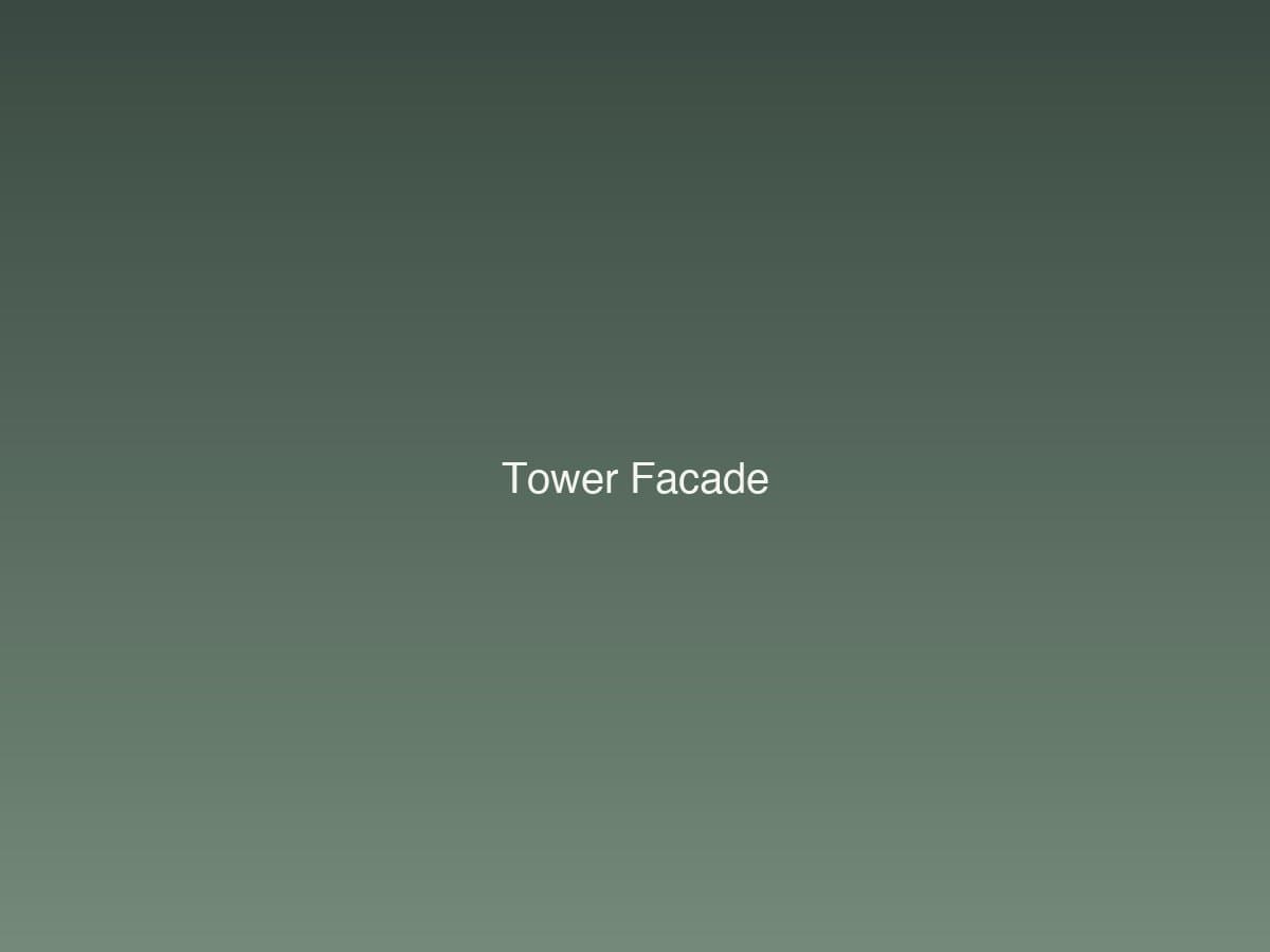 Tower facade